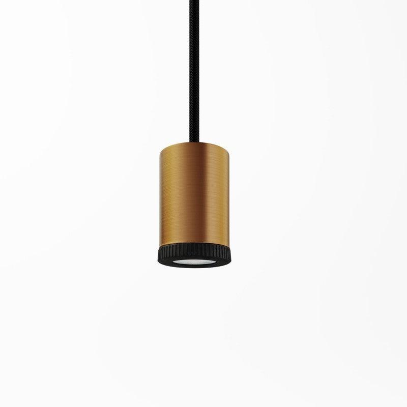 Mini Spotlight GU1d0 Taklampa Koppar-Lampconcept.se