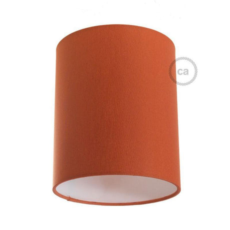 Cylinder Lampskärm Orange-Lampconcept.se