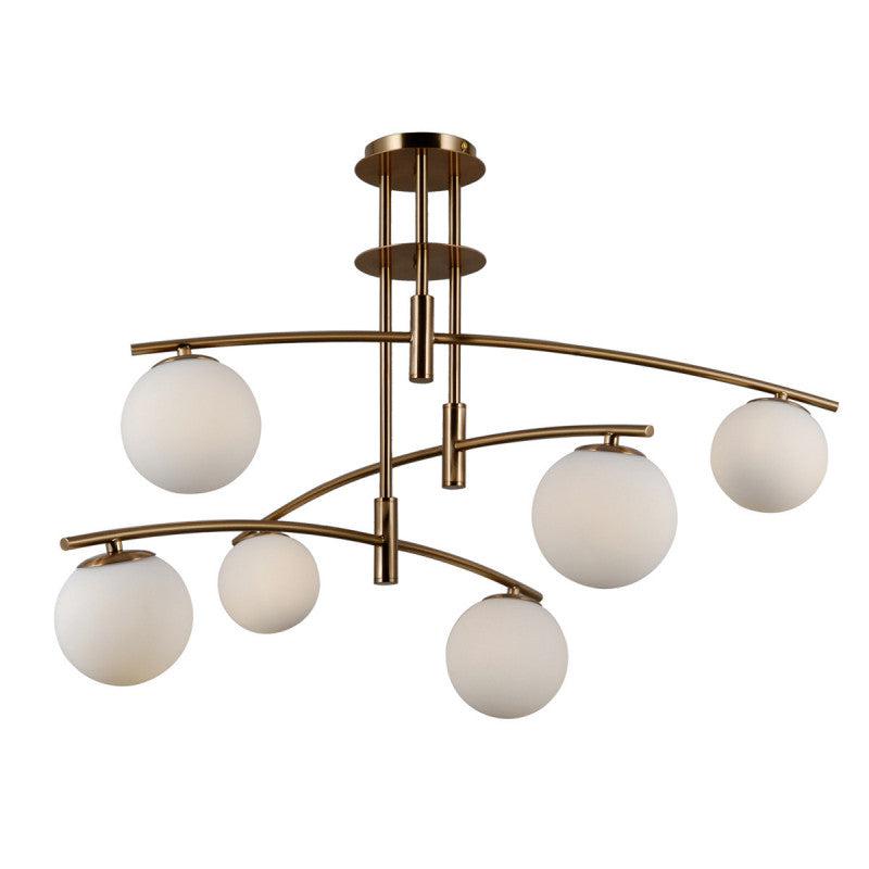 Senai Taklampa Mässing-Lampconcept.se