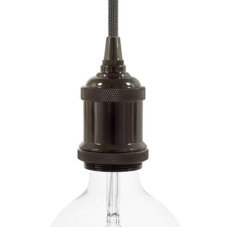 Vintage Lamphållare Svart-Lampconcept.se