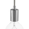Cylinder Lamphållare Krom-Lampconcept.se