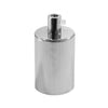 Cylinder Lamphållare Krom-Lampconcept.se